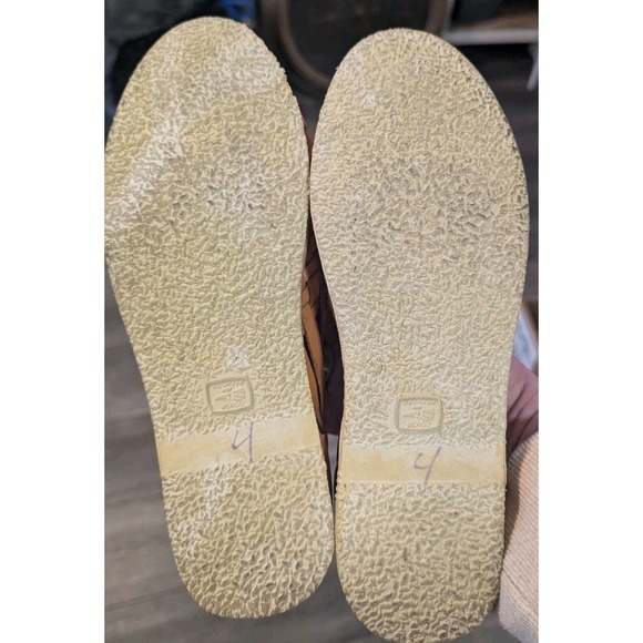 Authentic Mexican Leather Huaraches Women's 8.5 Orange Slip On Made In Mexico - Picture 8 of 8